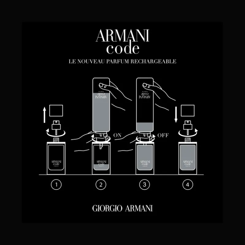 Homme Armani Eau De Parfum^Code Parfum Recharge
