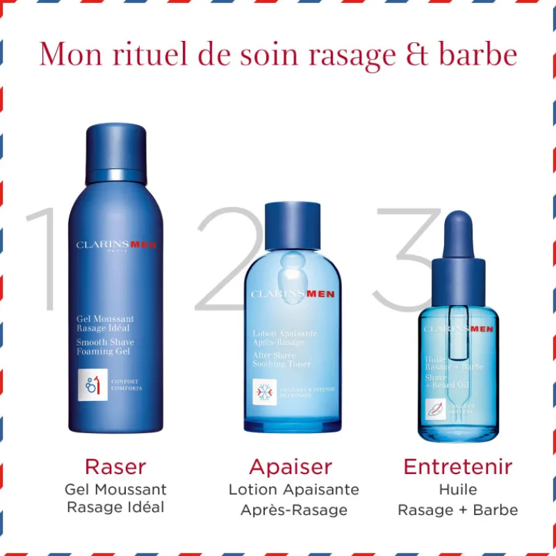 Homme Clarins Homme|Soin Rasage^Men