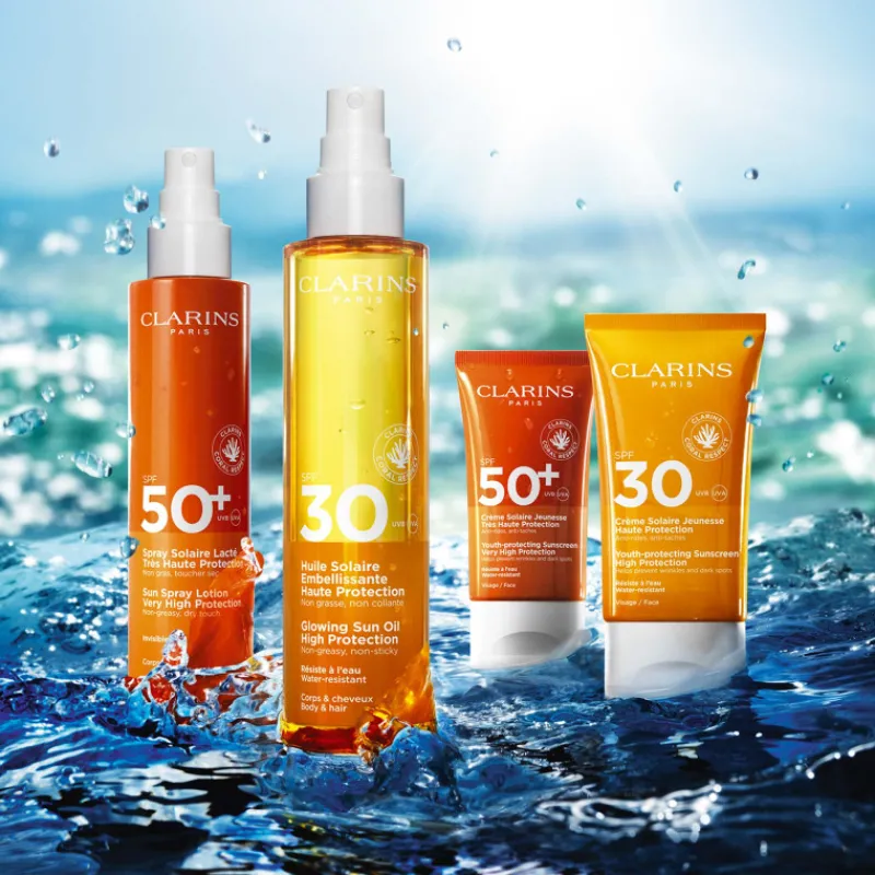 Clarins Solaire^Crème Solaire Anti-rides, anti-tâches