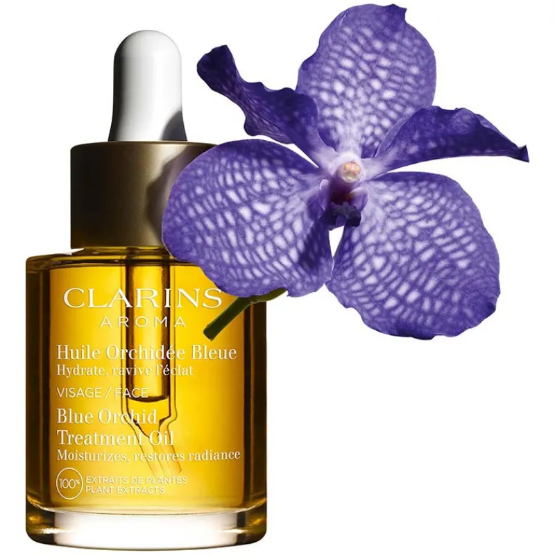 Clarins Visage^Huile Orchidée Bleue