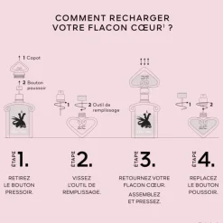 Femme Guerlain Eau De Toilette^La Petite Robe Noire Le Flacon Coeur