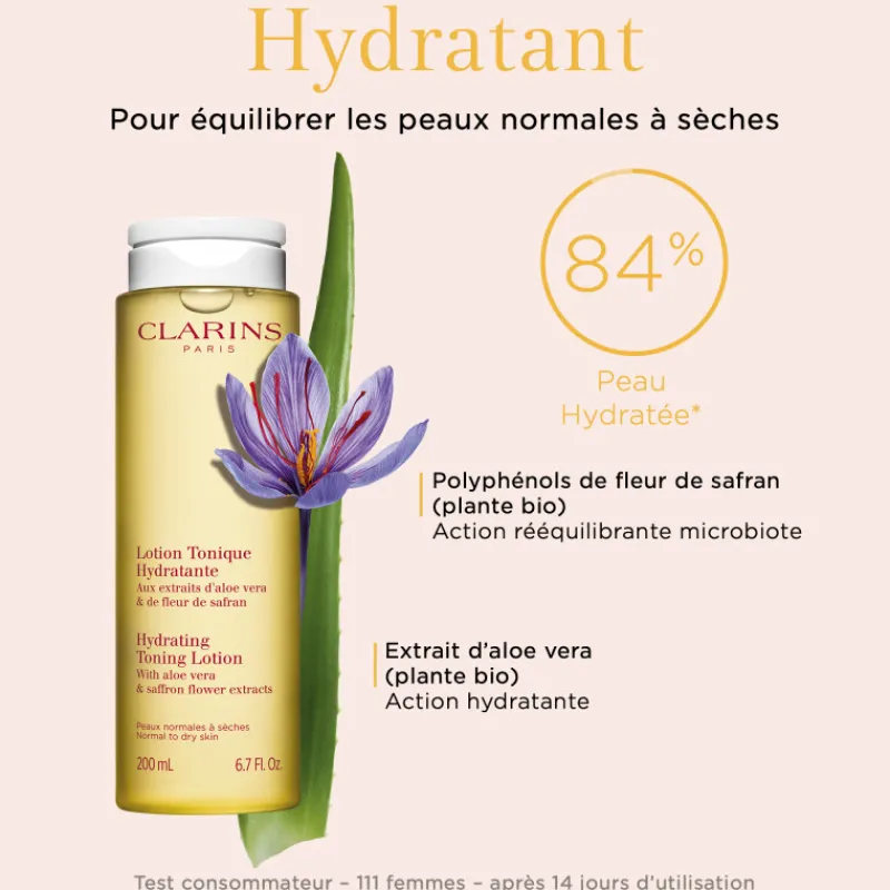 Clarins Visage^Lotion Tonique Hydratante