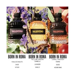 Homme Valentino Eau De Toilette^Uomo Born in Roma Yellow Dream